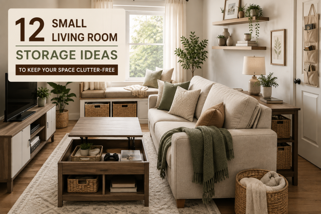 small living room storage ideas