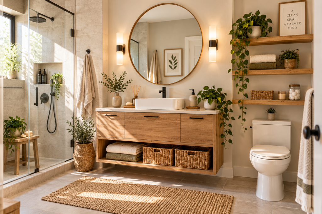 Small bathroom vanity ideas with practical storage and style